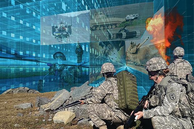 U.S. military has embraced AI, arguing that America cannot compete against potential adversaries without the futuristic technology. (U.S. Dept of Defense/Peggy Frierson)