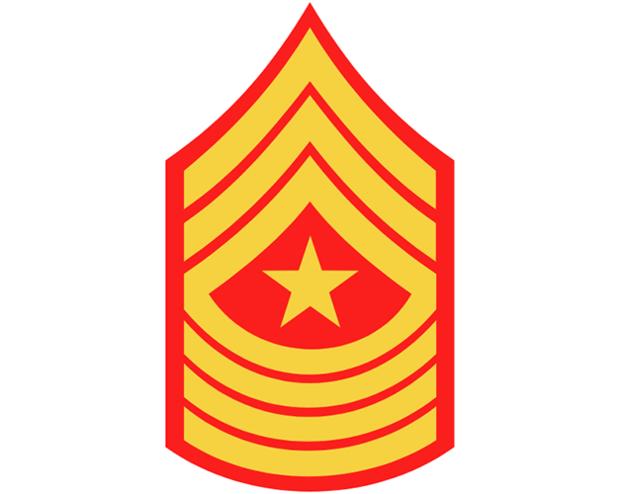 Marine Corps Sergeant Major insignia