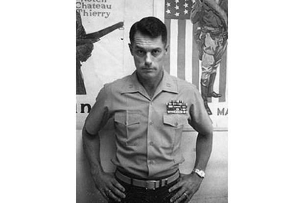 Donnie Dunagan as a Marine Corps officer in 1974. (Donnie Dunagan)