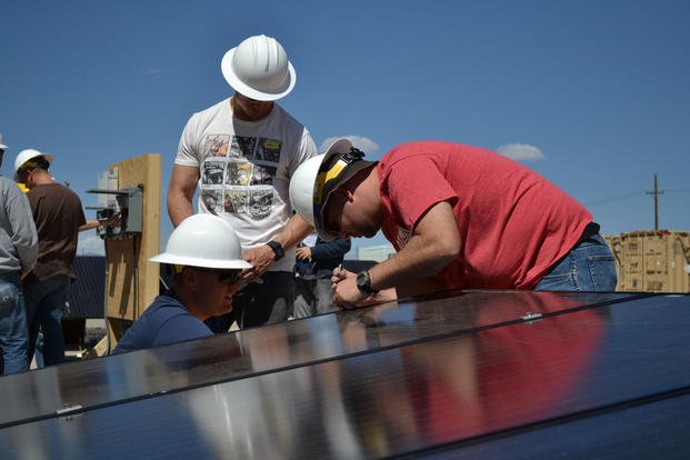 In order to attract our nation’s skilled veterans to the solar energy industry, SETO created the Solar Ready Vets® program in partnership with the Department of Defense Skillbridge initiative. 
