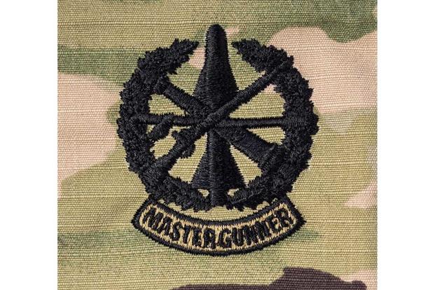 Army’s new Master Gunner Identification Badge from (Image: Vanguard Industries Inc.)