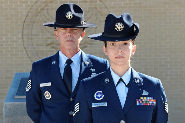 Father, daughter make military history