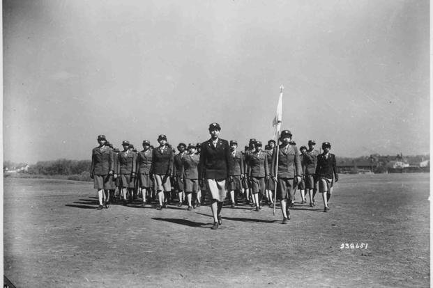 Lt. Gen. Charity Adams Earley leads the Women's Army Auxiliary Corps, which was later renamed the Women's Army Corps. (Wikimedia Commons) Lt. Gen. Charity Adams Earley leads the Women's Army Auxiliary Corps, which was later renamed the Women's Army Corps.