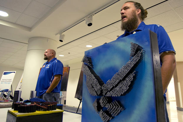 Air Force Veteran Uses Art to Overcome PTSD