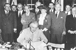GI Bill Signing 1942
