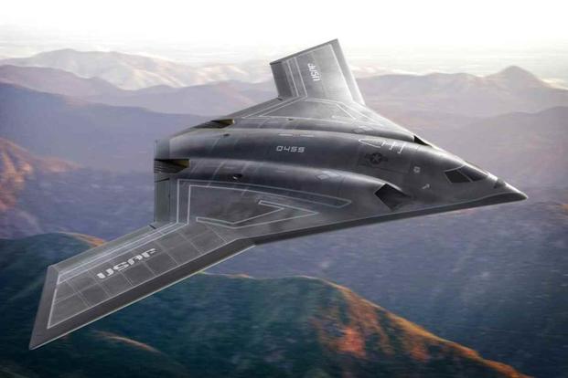 A conceptual image of the proposed Long Range Strike Bomber, or LRSB.