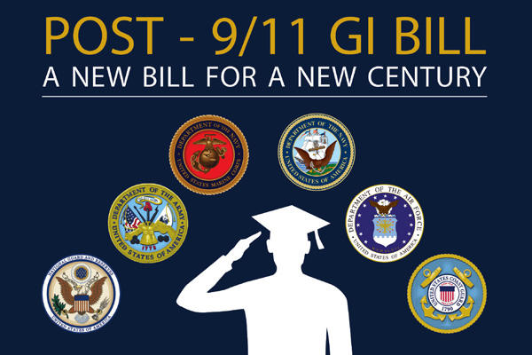Post 9/11 GI Bill banner.