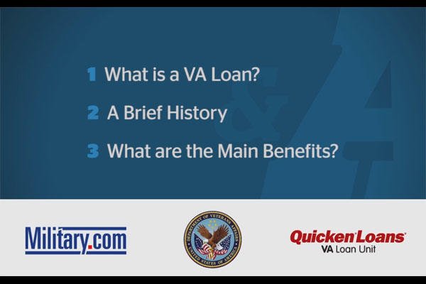 what is a va loan title card