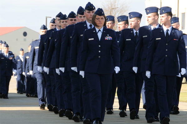 Air Force Officer Training graduates