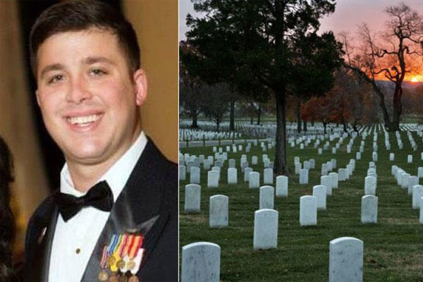Louisiana National Guardsman Staff Sgt. Thomas Florich was laid to rest at Arlington National Cemetery after a lengthy fight with the Army. (Louisiana National Guard, AP)