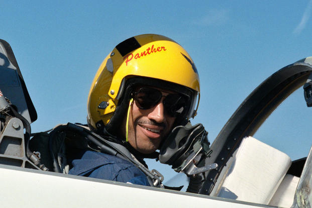 Charles “Charlie” Bolden, the 12th Administrator of the National Aeronautics and Space Administration poses for a photo in a plane he is flying at an unknown location and date. (Photo: U.S. Marine Corps)