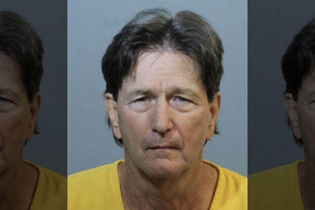 Jeffrey Michels, 64, was arrested in Florida last week on charges of desertion after the Airman disappeared from an Air Force base 40 years ago.  (Seminole County Sheriff's Office)