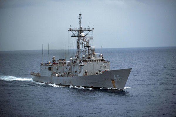 Oliver Hazard Perry-class frigate USS Vandegrift (FFG 49) 