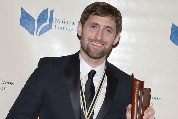 Phil Klay, winner of the National Book Award for fiction, attends the 65th Annual National Book Awards on Nov. 19, 2014 at Cipriani Wall Street in New York City Wednesday Nov. 19, 2014.