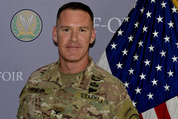 Army Col. Ryan Dillon, a U.S. coalition spokesman, said at a Sept. 7 press conference from Baghdad that the coalition was "able to exploit and take advantage" of an ISIS convoy traveling across Syria. (DoD photo)