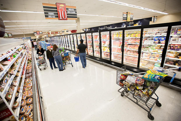 The commissary at Joint Base Myer-Henderson Hall, Virginia. (Photo: U.S. Army/Nell King.)