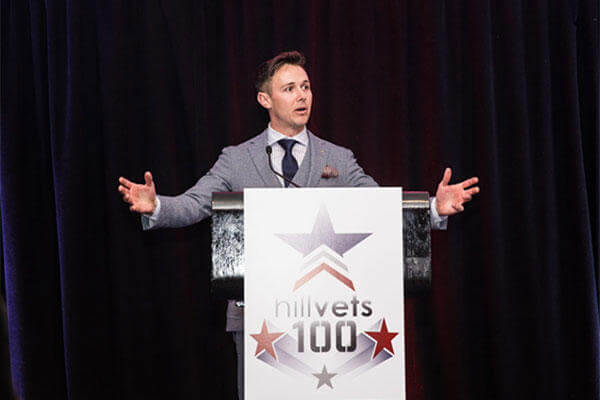 Justin Brown, Navy veteran and founder of HillVets