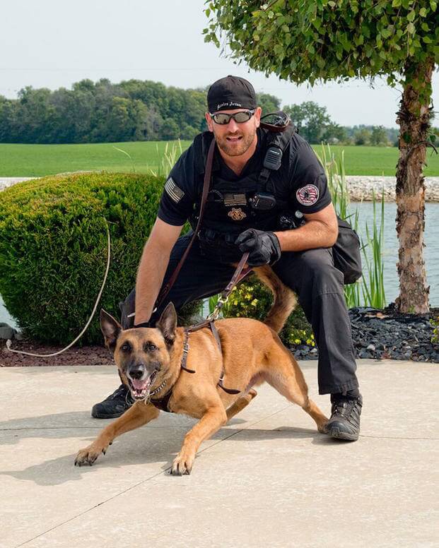 Protecting the president is serious business, and both dogs and handlers thrive on it (Photo courtesy of the US Secret Service).