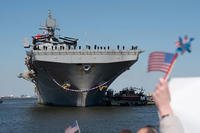 USS Bataan returns to Naval Station Norfolk following an eight and a half-month deployment