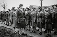 Lt. Col. Charity Adams Earley, pictured, was the commanding officer of the 6888th Central Postal Directory Battalion, nicknamed the “Six Triple Eight,” the first unit of Women’s Army Corps African Americans to go overseas.