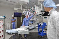 An operating room is shown at the Wright-Patterson Air Force Base Medical Center Complex in Ohio.