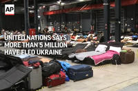 UNHCR Says More than 5 million Have Fled Ukraine