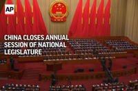 China Closes Annual Session of National Legislature
