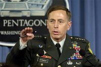 David Petraeus in the days when he served as commander of the U.S. Central Command. (US Navy photo/Molly Burgess)