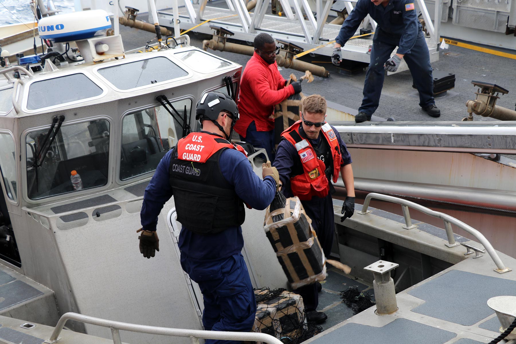 Badassery on Display: Coasties Seize Nearly 20 Tons of Cocaine