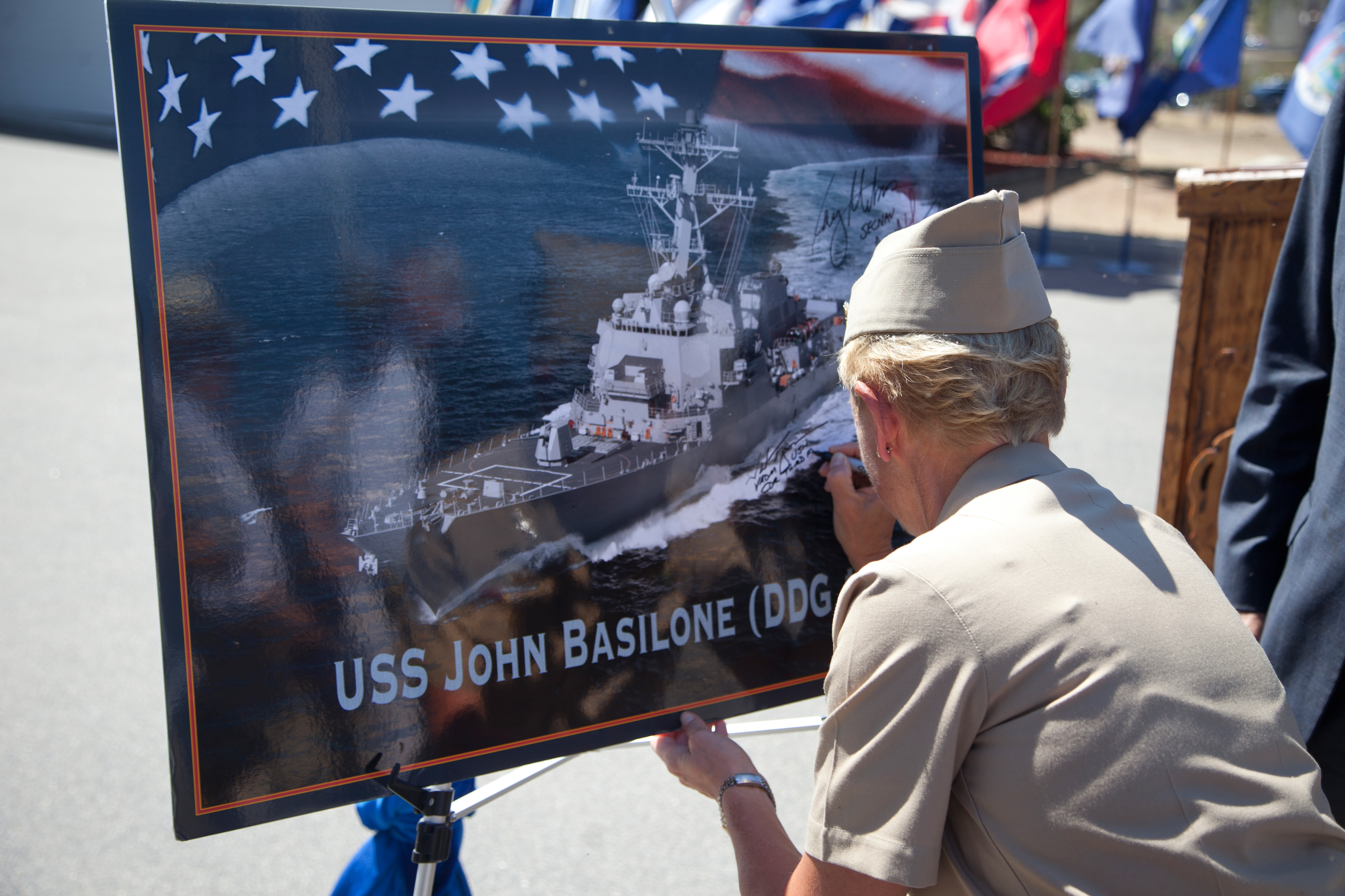 Keel Laid for Future Destroyer Named for World War II Hero