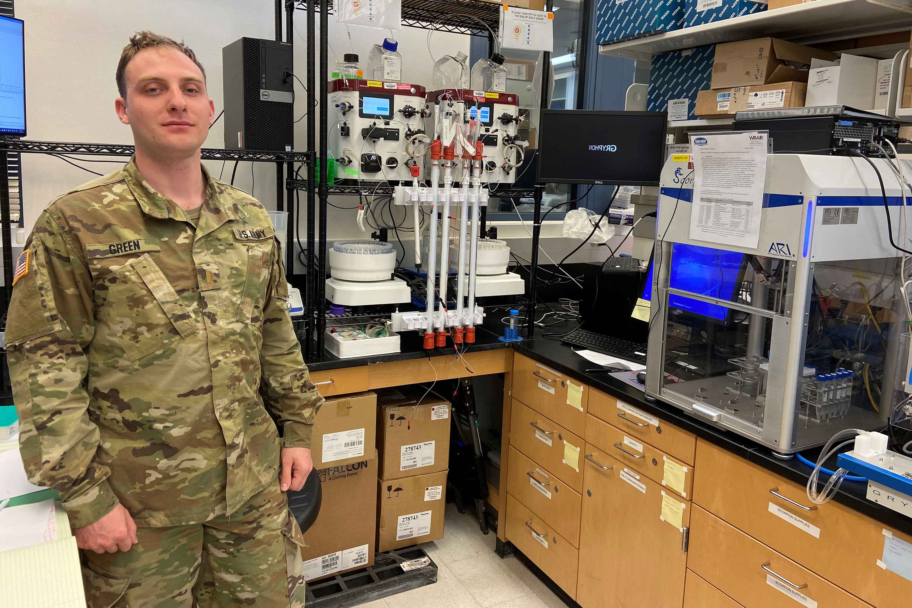 Meet the Army Lieutenant Racing to Develop a Coronavirus Vaccine
