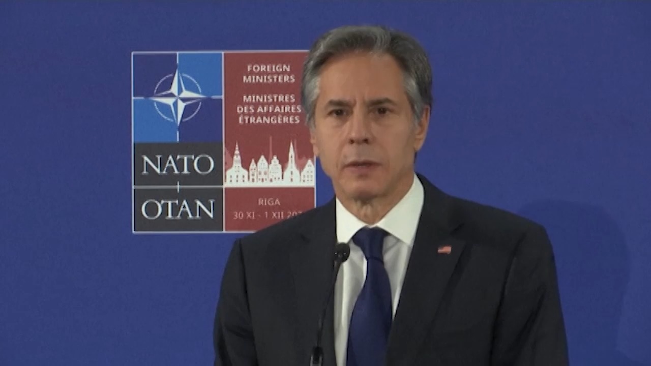 Blinken on Ukraine Tension, Russia Troop Build-Up