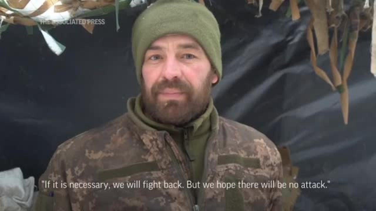 Ukrainian Soldiers Prepare for Escalation