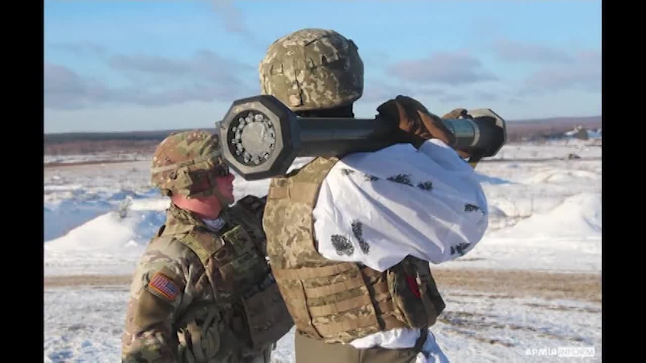 US Instructors Train Ukrainian Troops Near Lviv