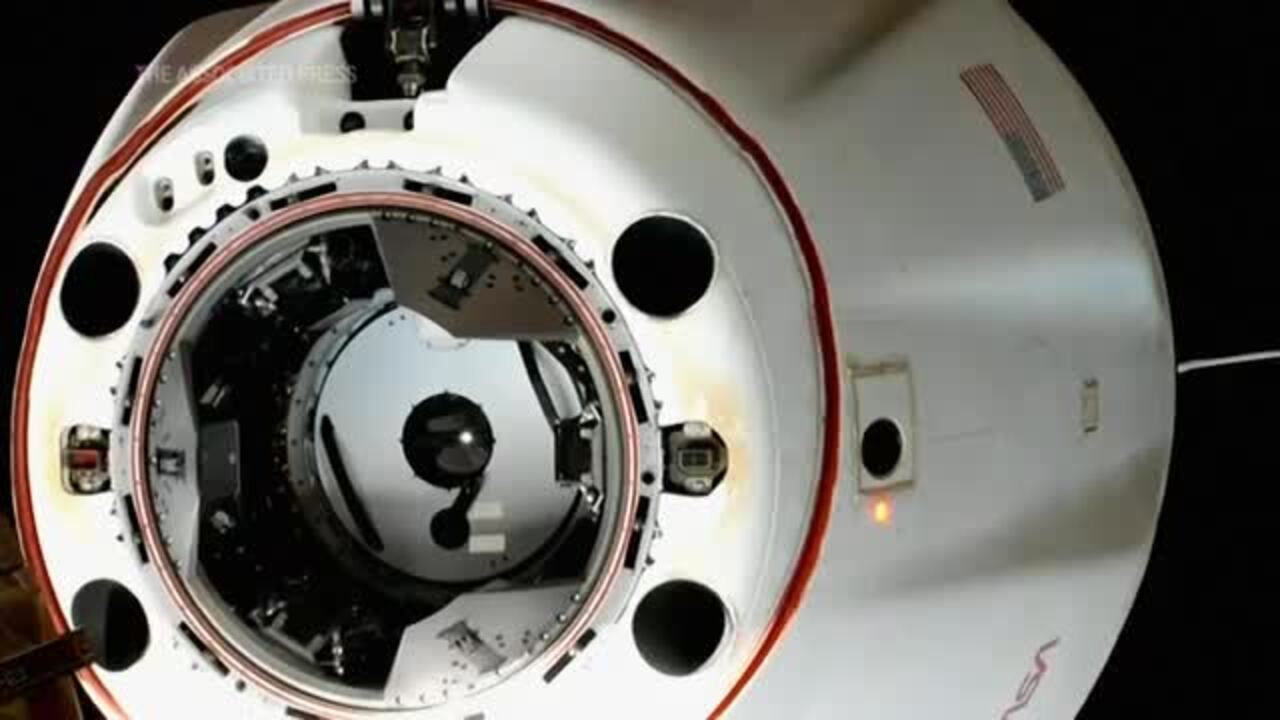 U.S., Japanese and Russian Astronauts Leave Space Station