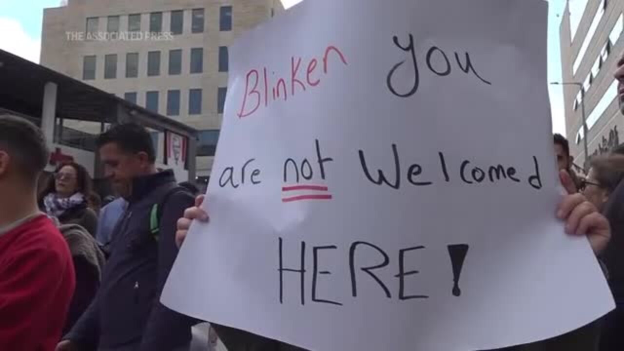 Antony Blinken's Whirlwind West Bank Visit