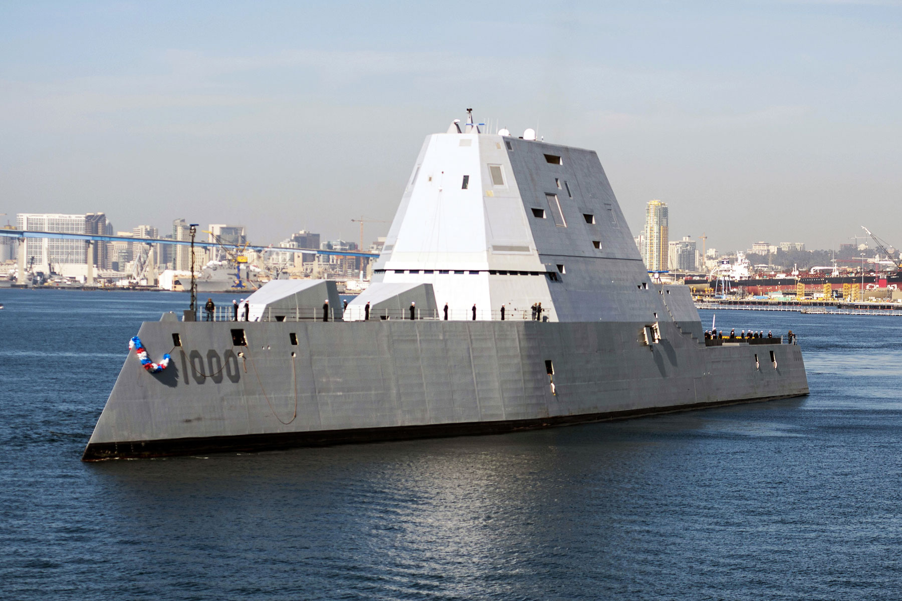 Navy's Stealthy Mega-Destroyer Still Doesn't Have a Round for Its Gun ...