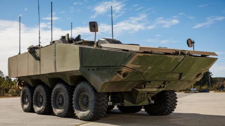 SAIC Delivers First Amphibious Combat Vehicle to Marine Corps ...