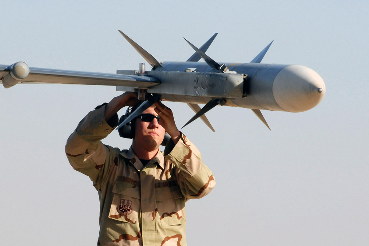 Aim 1 Advanced Medium Range Air To Air Missile Military Com