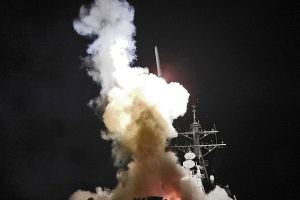 tomahawk cruise missile explosion