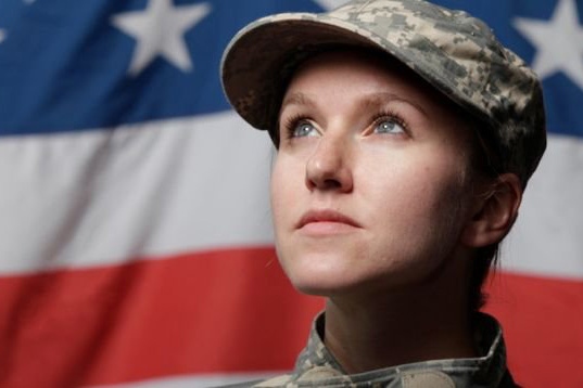 Female Veteran Hiding Service | Military.com