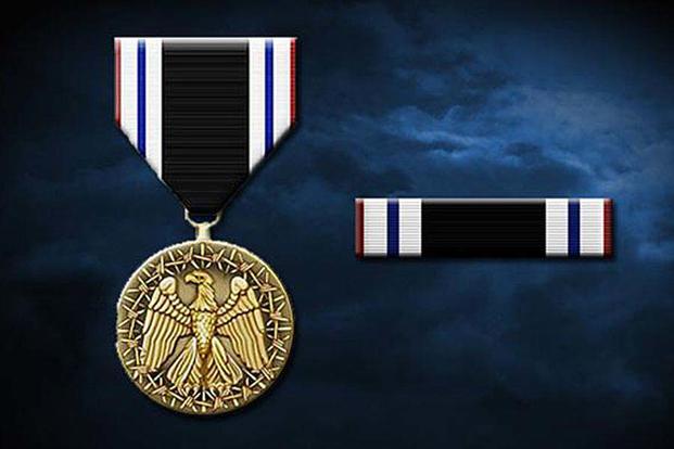 Prisoner of War medal. (U.S. Air Force graphic by Staff Sgt. Alexx Pons)