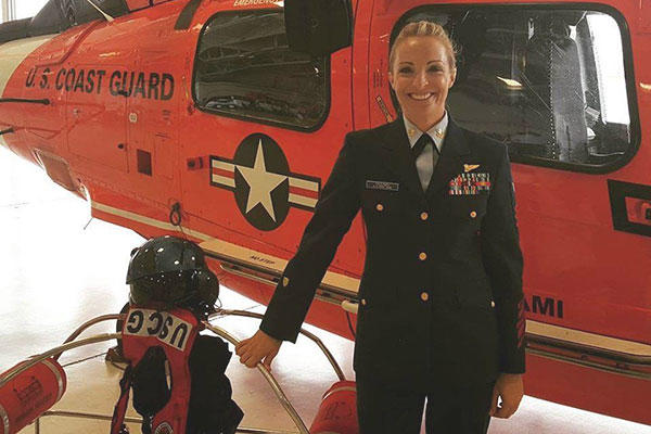 Sara Faulkner. (U.S. Coast Guard photo)