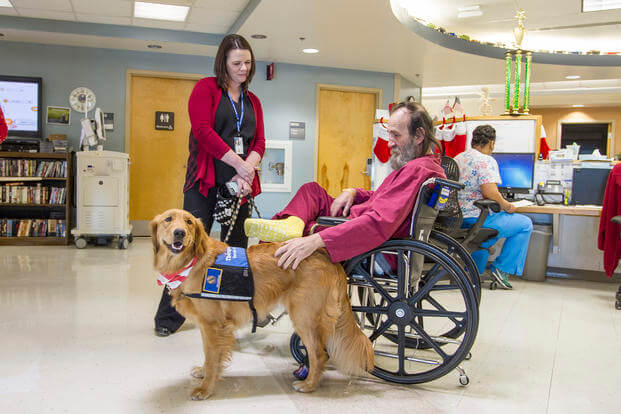 Honor the Dog at the VA Medical Center in Muskogee, Oklahoma.