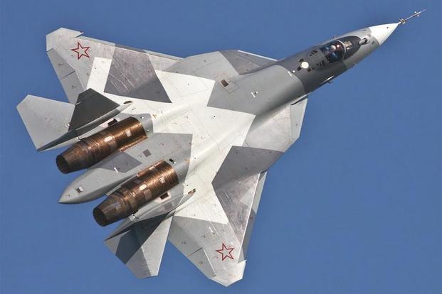 Russia's Su-57 stealth fighter, also known as the T-50. (Image: United Aircraft Corporation)