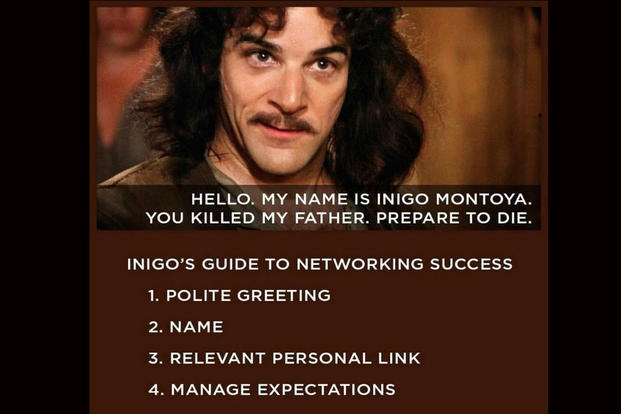 How The Princess Bride Can Help You Network Like a Pro | Military.com