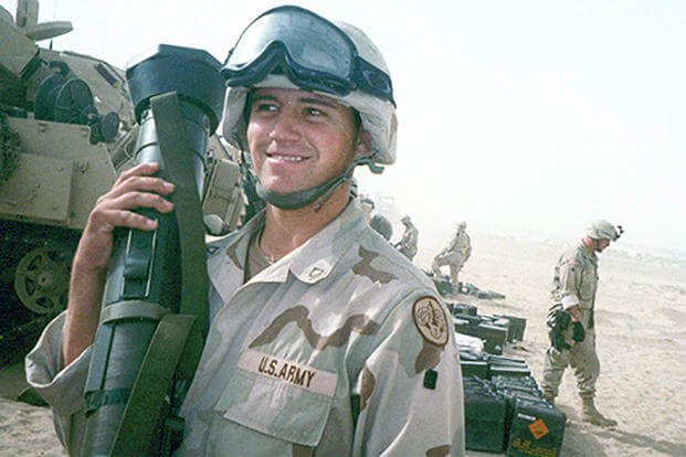 Army Spc. Justin Pollard during deployment in Iraq. (Courtesy of the Pollard family)