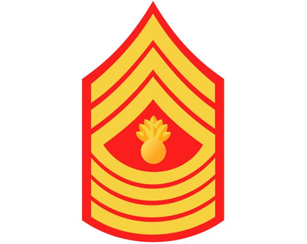 Marine Corps Master Gunnery Sergeant insignia