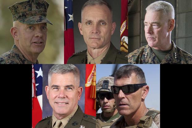 Who will be the 38th commandant of the Marine Corps? It could be one of these generals. (Marine Corps photos)