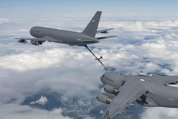 The U.S. Air Force’s newest weapons system is set to make its international trade show debut June 17, when the KC-46 Pegasus arrives at the International Paris Air Show in Le Bourget, France. (U.S. Air Force)